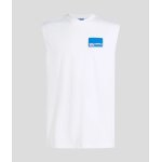 Ανδρική Μπλούζα αμάνικη KARL LAGERFELD RELAXED BOX LOGO TANK A2M17053 Λευκό - Image 3
