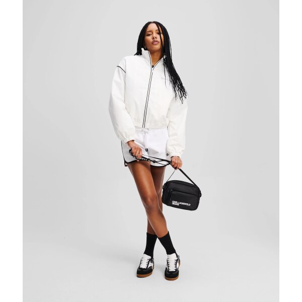 A2W15015100_4 ΓΥΝΑΙΚΕΙΟ ZIP-UP JACKET Karl Lagerfeld WHITE A2W15015-100 - Image 5