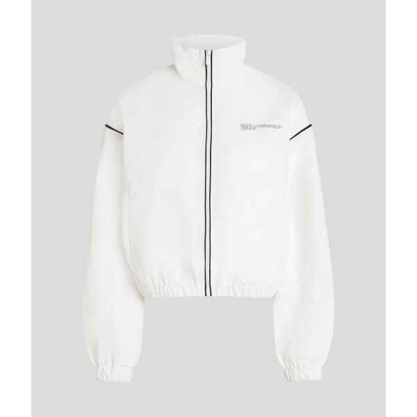 A2W15015100_5 ΓΥΝΑΙΚΕΙΟ ZIP-UP JACKET Karl Lagerfeld WHITE A2W15015-100 - Image 6