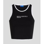 ΓΥΝΑΙΚΕΙΟ PIPING DETAIL TANK TOP Karl Lagerfeld   BLACK A2W17024-999