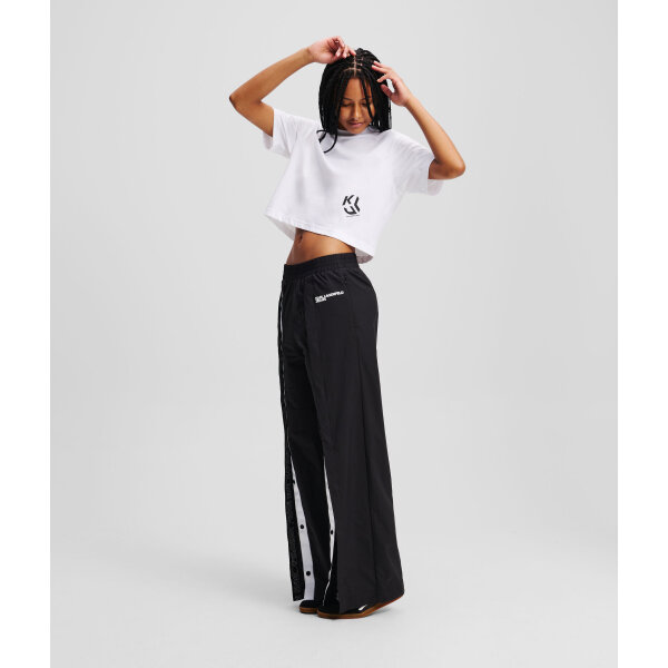 Γυναικείο T-Shirt Karl Lagerfeld MONOGRAM CROPPED  White A2W17076-100 - Image 5