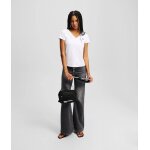 Γυναικείο T-Shirt Karl Lagerfeld Slim V Neck Tee White A2W17097-100 - Image 5