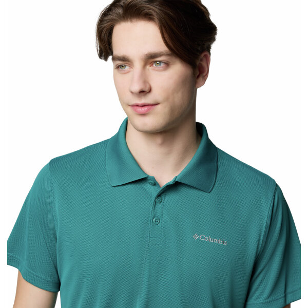 AM0126-364-3 Ανδρική Μπλούζα Utilizer Polo Columbia AM0126-364 πράσινο - Image 4