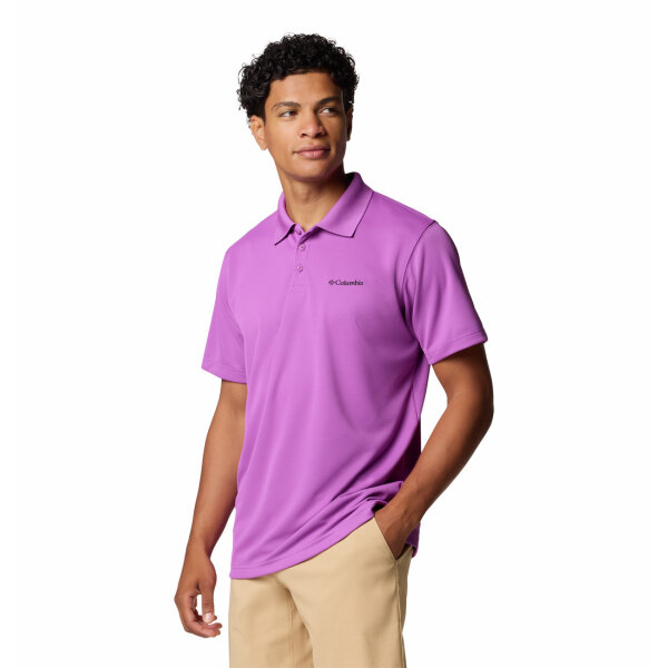 AM0126-581-2 Ανδρική Μπλούζα Utilizer Polo Columbia AM0126-581 μωβ - Image 4