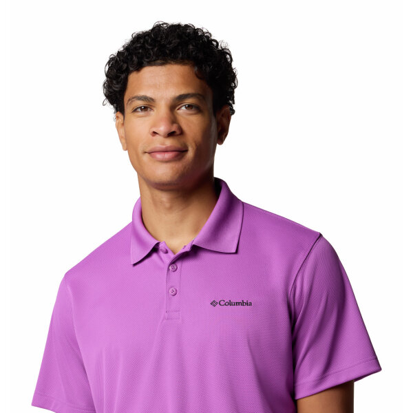 AM0126-581-3 Ανδρική Μπλούζα Utilizer Polo Columbia AM0126-581 μωβ - Image 3