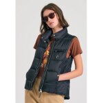 Γυναικείο αμάνικο καπιτονέ μπουφάν FUNKY BUDDHA FBL011-100-01 - Image 2