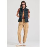 Γυναικείο αμάνικο καπιτονέ μπουφάν FUNKY BUDDHA FBL011-100-01