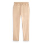 Ανδρικό παντελόνι λινό Seasonal core - Warren cotton-linen SCOTCH&SODA 179979 μπεζ - Image 2