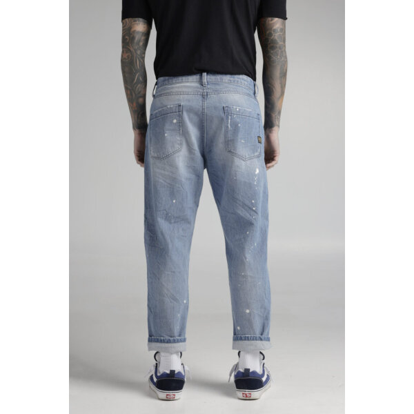 MATTO-5-BACK-768x1152 Ανδρικό παντελόνι τζιν Cosi jeans 65-MATTO5 μπλε ανοιχτό - Image 4