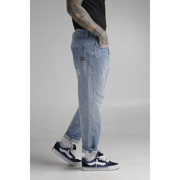 MATTO-5-SIDE-768x1152 Ανδρικό παντελόνι τζιν Cosi jeans 65-MATTO5 μπλε ανοιχτό - Image 2
