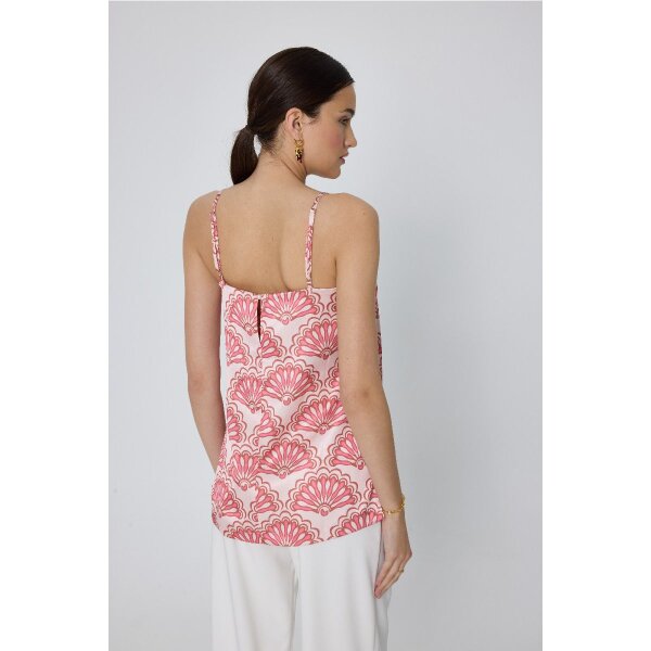 MML25-01-01-004_PEACH_5_1742305634 Αμάνικο Τυπωμένο Τοπ με Λεπτές Τιράντες SANDRIA MML25-01-01-004_PEACH - Image 5