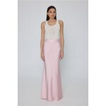 Maxi Σατέν Φούστα σε Λοξή Γραμμή RAMONA MML25-01-02-006_PINK - Image 4