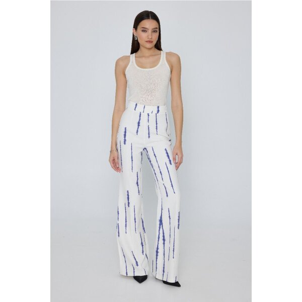 MML25-01-03-004_BLUE_1_1742304725 Ψηλόμεσο Παντελόνι με Ελαφριά Καμπάνα Γραμμή LEXXIE MML25-01-03-004_BLUE - Image 2