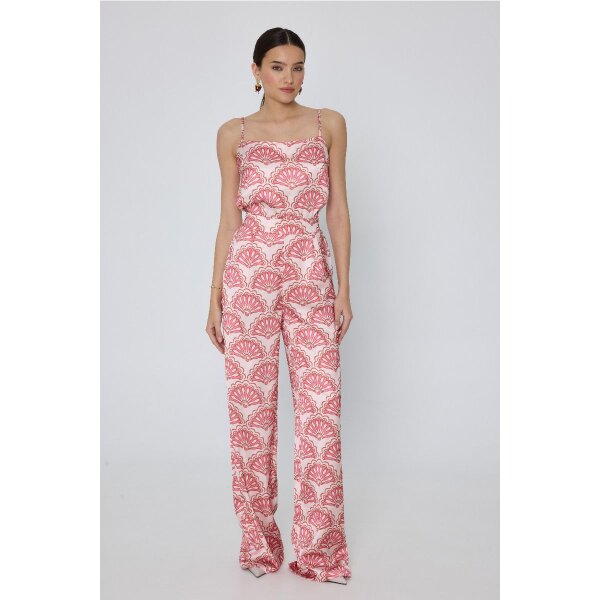 Τυπωμένο Παντελόνι σε Φαρδιά Γραμμή DONELLA MML25-01-03-017_PEACH - Image 1