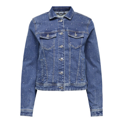 Γυναικείο Μπουφάν Jeans με Strass Only 15347091