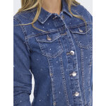 Γυναικείο Μπουφάν Jeans με Strass Only 15347091 - Image 4