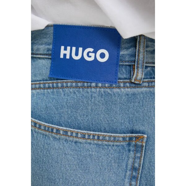 SS25-SJM0AH-50J_F4 Ανδρικό παντελόνι Τζιν HUGO BLUE 50534535 μπλε - Image 2