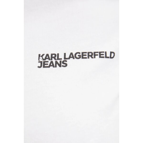 Γυναικείο T-Shirt SLIM-FIT Karl Lagerfeld  WHITE A1W17004-100 - Image 4