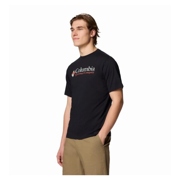 Ανδρική Μπλούζα CSC Basic Logo™ Short Sleeve Tee Columbia 1680053-001 μαύρο - Image 4