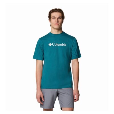 Ανδρική Μπλούζα CSC Basic Logo™ Short Sleeve Tee Columbia 1680053-364 πράσινο