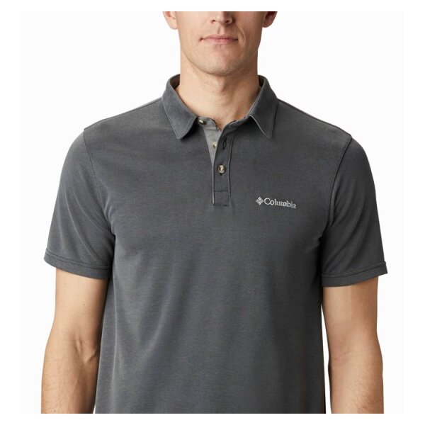 andriki-blouza-nelson-point-polo-normal (7) Ανδρική Μπλούζα Nelson Point™ Polo Columbia EO0035-011 γκρι - Image 3