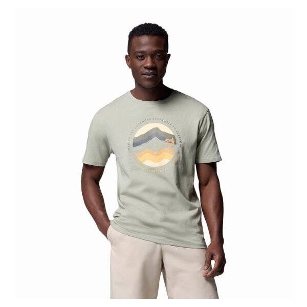 Ανδρική Μπλούζα Path Lake™ Graphic Tee II Columbia 1934814-349 λαδί - Image 1