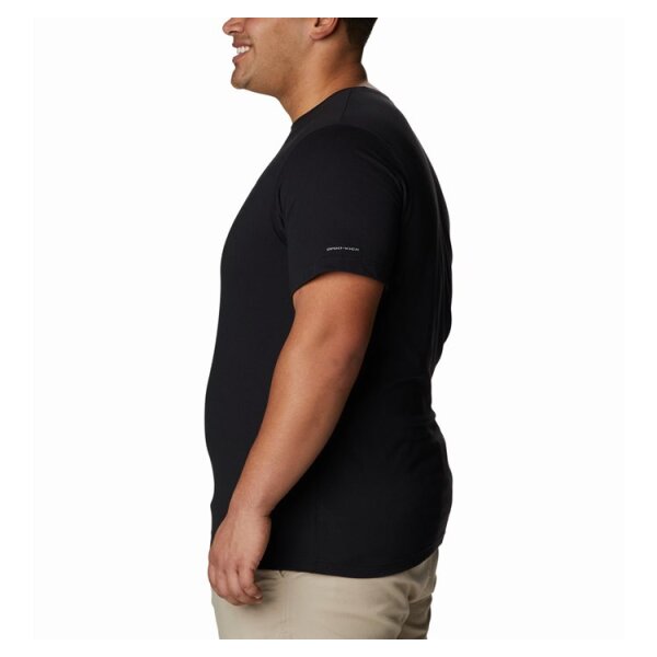 andriki-blouza-thistletown-hills-short-sleeve-normal (2) Ανδρική Μπλούζα Thistletown Hills™ Short Sleeve Columbia 1990752-010 μαύρο - Image 3