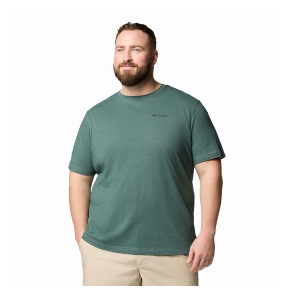 andriki-blouza-thistletown-hills-short-sleeve-normal (4) Ανδρική Μπλούζα Thistletown Hills™ Short Sleeve Columbia 1990752-397 πράσινο - Image 1