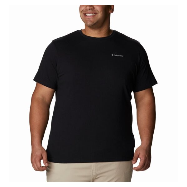 andriki-blouza-thistletown-hills-short-sleeve-normal Ανδρική Μπλούζα Thistletown Hills™ Short Sleeve Columbia 1990752-010 μαύρο - Image 1