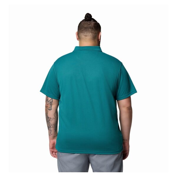 andriki-blouza-utilizer-polo-normal (2) Ανδρική Μπλούζα Utilizer Polo Columbia AS0126-364 πράσινο - Image 2