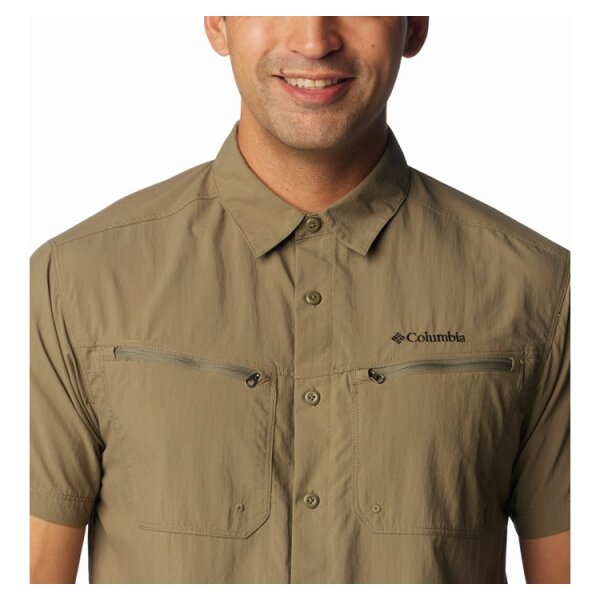 Ανδρικό Πουκάμισο Mountaindale™ SS Shirt Columbia 2121501-397 χακί - Image 3