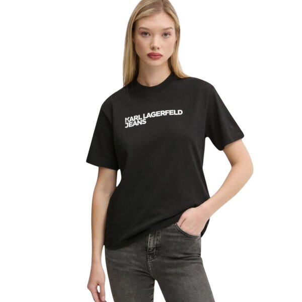 Γυναικείο T-Shirt Karl Lagerfeld  LOGO BLACK A1W17005-999 - Image 1