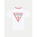 ΠΑΙΔΙΚΗ ΜΠΛΟΥΖΑ ΑΓΟΡΙ GUESS  Λευκό Logo  L73I55K8HM0-G011