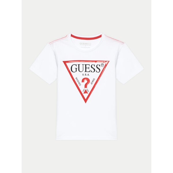 guess-t-shirt-l73i55-k8hm0-leuko-regular-fit-0000304851025 ΠΑΙΔΙΚΗ ΜΠΛΟΥΖΑ ΑΓΟΡΙ GUESS  Λευκό Logo  L73I55K8HM0-G011 - Image 1