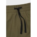 Ανδρική βερμούδα cargo HUGO Structured-cotton shorts with drawstring and logo patch χακί - Image 2
