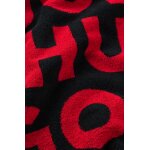Ανδρική πετσέτα HUGO Cotton-terry beach towel with logo pattern 50539992 κόκκινη - Image 2