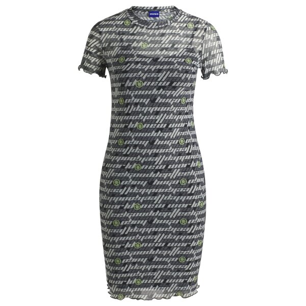 hbna50537176_989_100 Γυναικέιο Φόρεμα Stretch-mesh bodycon  with digital print HUGO 50537176 - Image 2