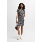 Γυναικέιο Φόρεμα Stretch-mesh bodycon with digital print HUGO 50537176