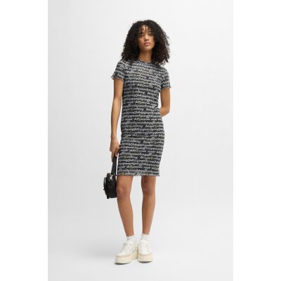 Γυναικέιο Φόρεμα Stretch-mesh bodycon with digital print HUGO 50537176