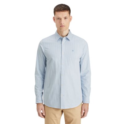 Ανδρικό πουκάμισο Core - Oxford Stripe SCOTCH&SODA 179187 ριγέ μπλε