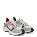 Ανδρικό παπούτσι Running trainers with suede and mesh HUGO 50541703 γκρι - Image 4
