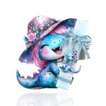 Λαμπάδα Dino Boho Girl LT2024053