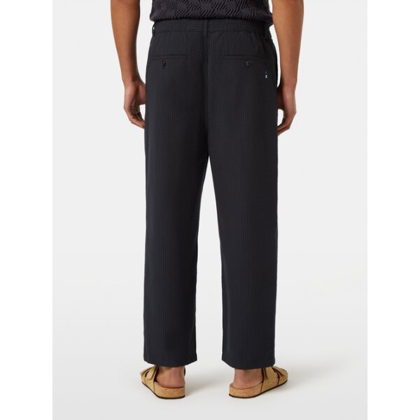 Ανδρικό παντελόνι pleated relaxed straight 179986 μαύρο - Image 2