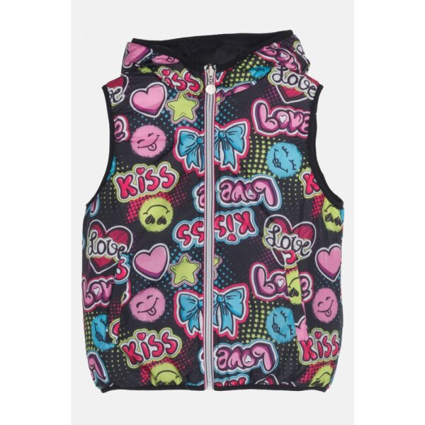 2545310_02-1000x1000 Παιδικό Γιλέκο Διπλής Όψης κορίτσι Joyce 2545310 - Image 2