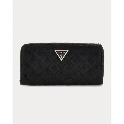 Γυναικείο Πορτοφόλι Guess GIULLY  LARGE ZIP SWQG8748146-BLA