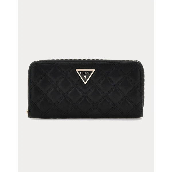 Γυναικείο Πορτοφόλι Guess GIULLY  LARGE ZIP SWQG8748146-BLA - Image 1