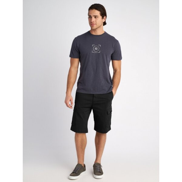 Ανδρική βερμούδα New Jerry Man Cargo Vermuda STAFF GALLERY 5-817.247.9.053 μαύρο - Image 5