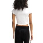 ΓΥΝΑΙΚΕΙΑ ΜΠΛΟΥΖΑ DOME RHINESTONE LOGO CROP T-SHIRT WOMEN HUGO 50537247-100 - Image 3