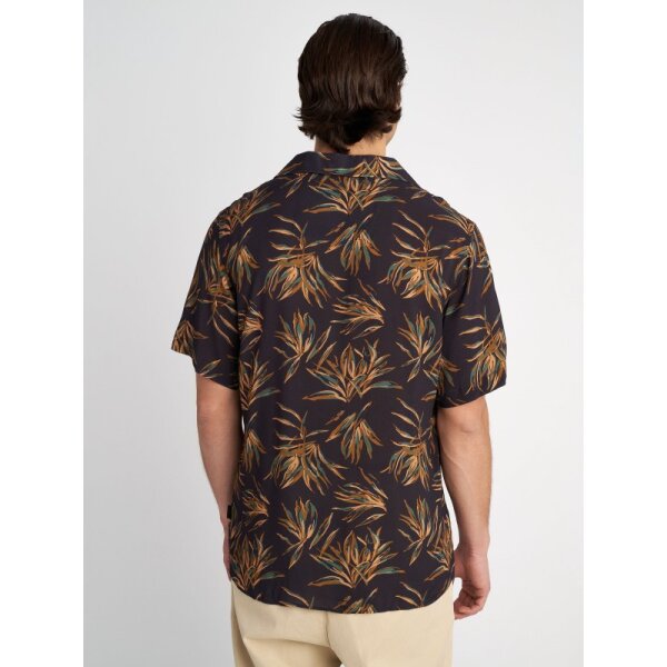 61-216.053.Ν0000-4-600x800 Ανδρικό πουκάμισο κοντό μανίκι Troy Short Sleeve STAFF GALLERY  61-216.053 μαύρο - Image 2