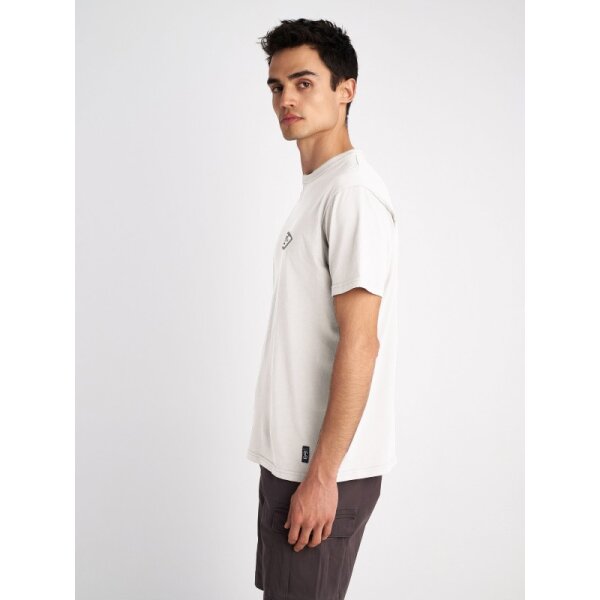 Ανδρική μπλούζα κοντό μανίκι Man T-Shirt Gino STAFF GALLERY 64-003.053 λευκό - Image 3